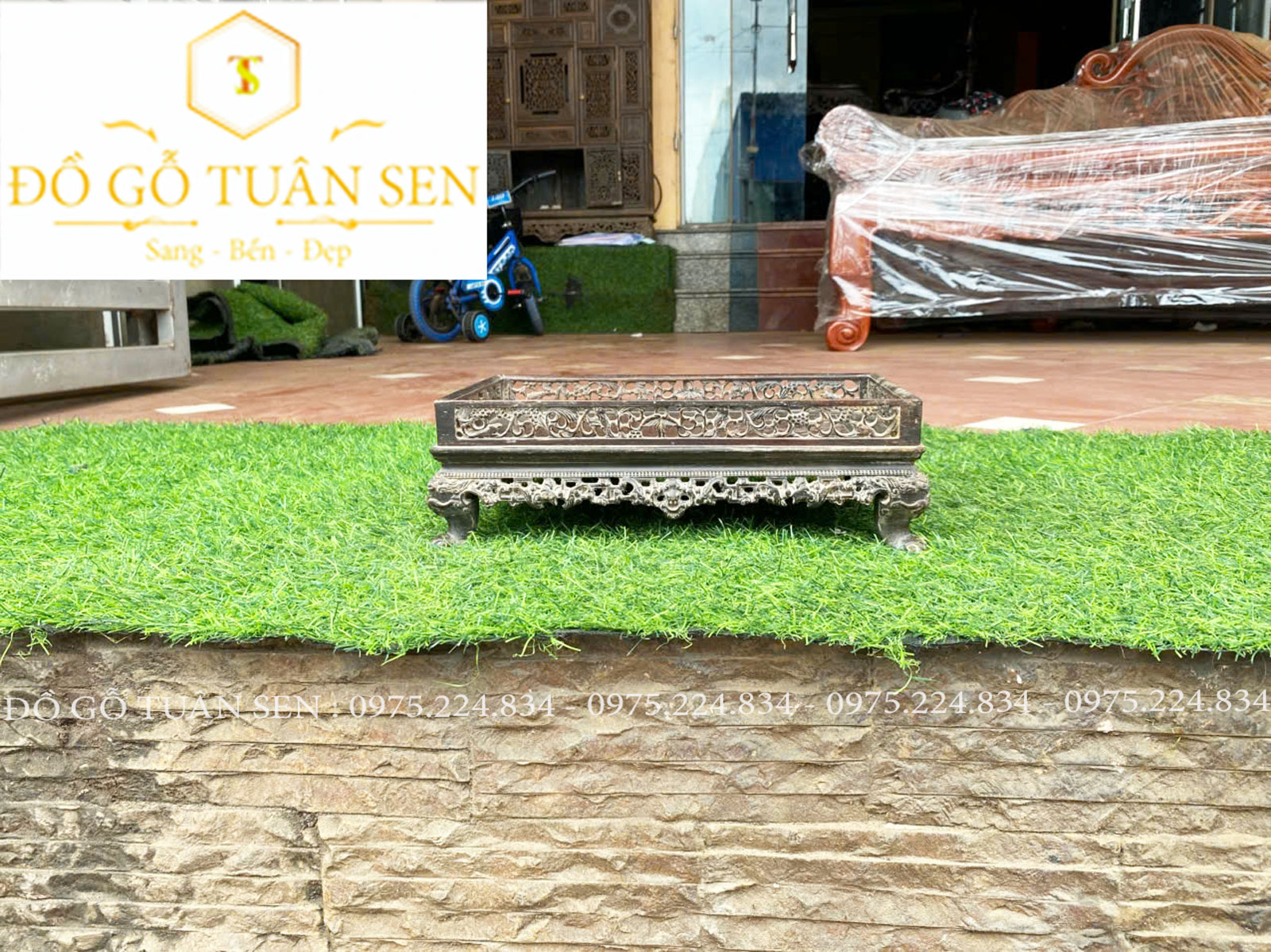 Thông tin kích thước khay trà gỗ trắc